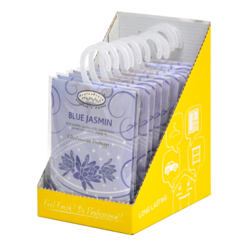 Hygienfresh® Scented Sachet Blue Jasmine with Hook